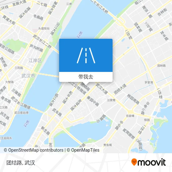 团结路地图