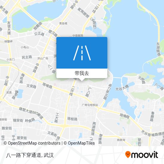 八一路下穿通道地图