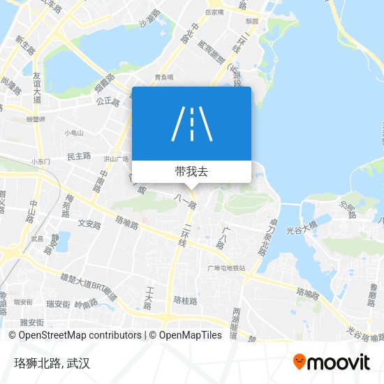 珞狮北路地图
