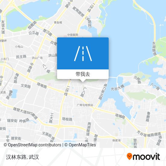 汉林东路地图