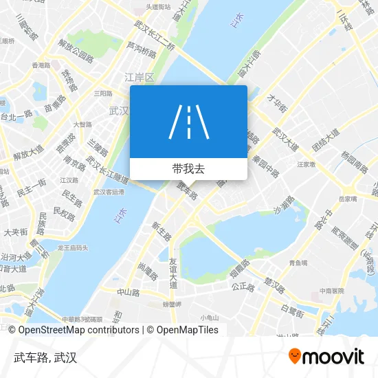 武车路地图