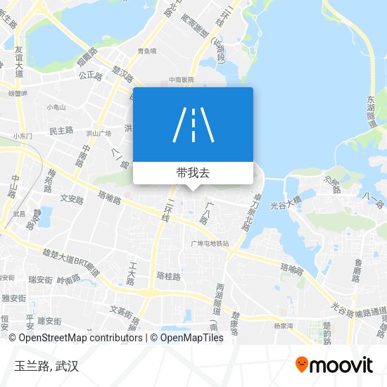 玉兰路地图
