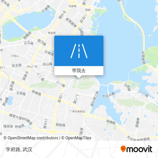 学府路地图