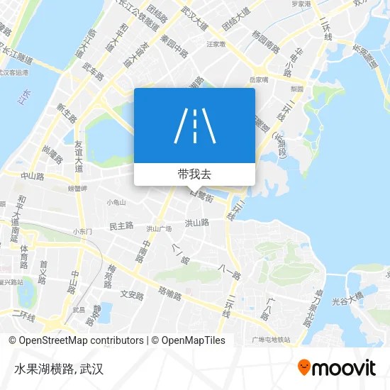 水果湖横路地图