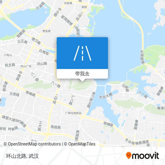 环山北路地图