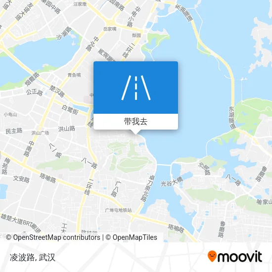 凌波路地图