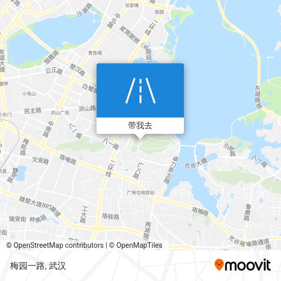 梅园一路地图