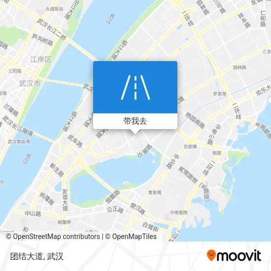 团结大道地图
