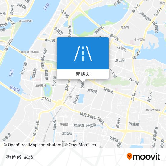梅苑路地图