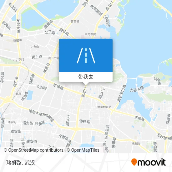 珞狮路地图