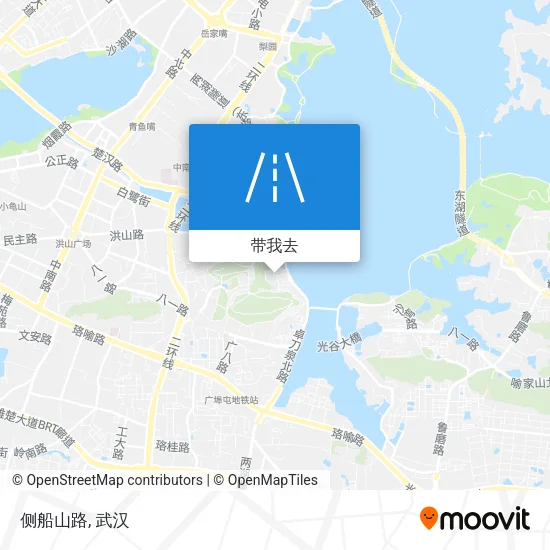 侧船山路地图