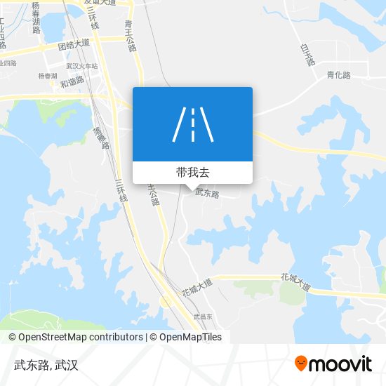 武东路地图