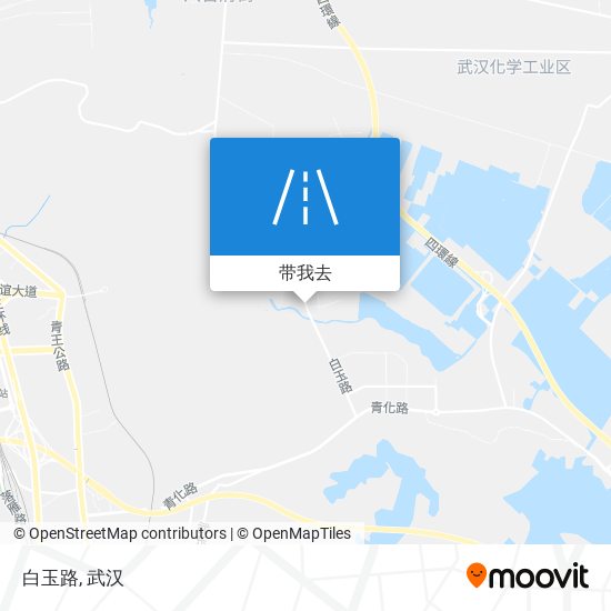 白玉路地图