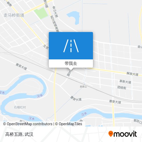 高桥五路地图