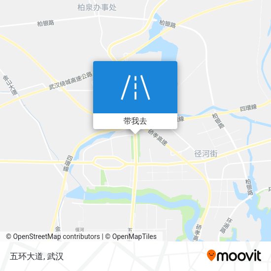 五环大道地图