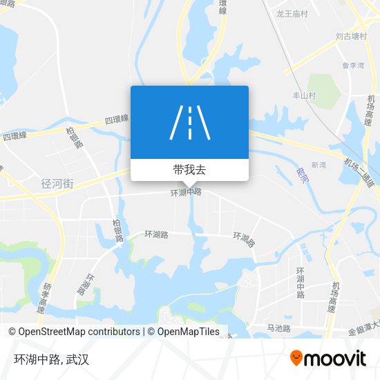 环湖中路地图