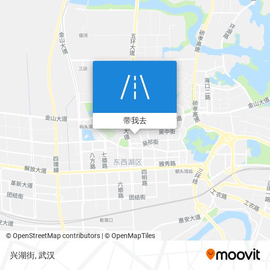 兴湖街地图