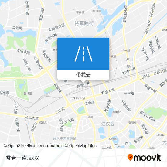 常青一路地图