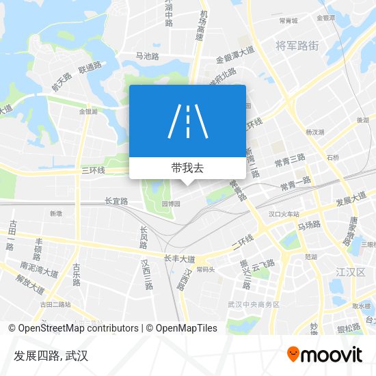 发展四路地图