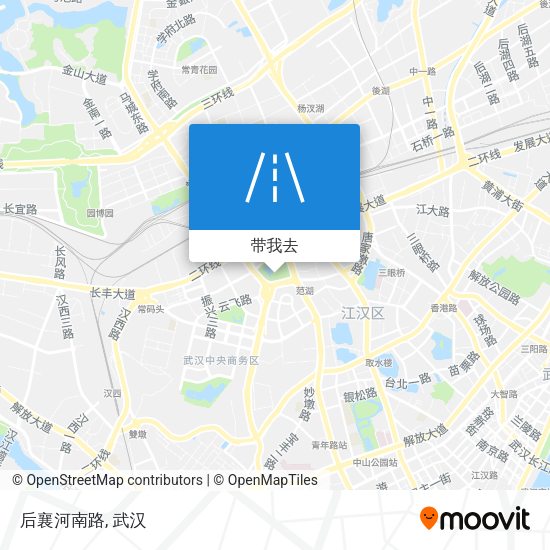 后襄河南路地图