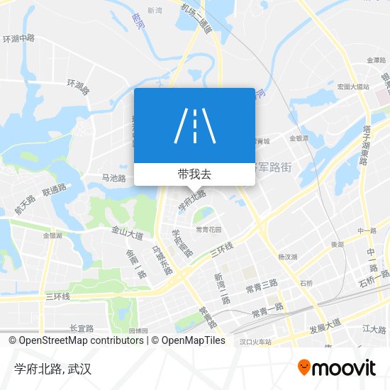 学府北路地图