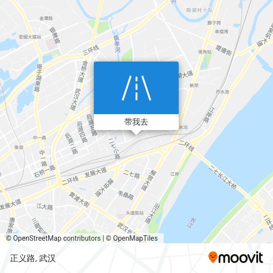 正义路地图