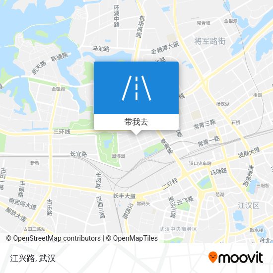 江兴路地图
