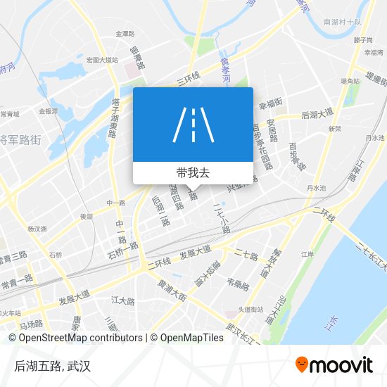 后湖五路地图