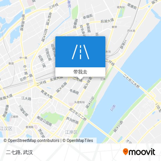 二七路地图