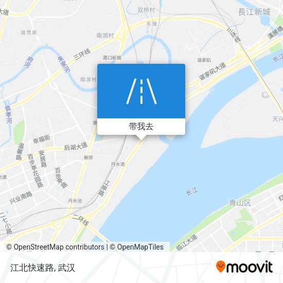 江北快速路地图