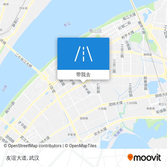友谊大道地图