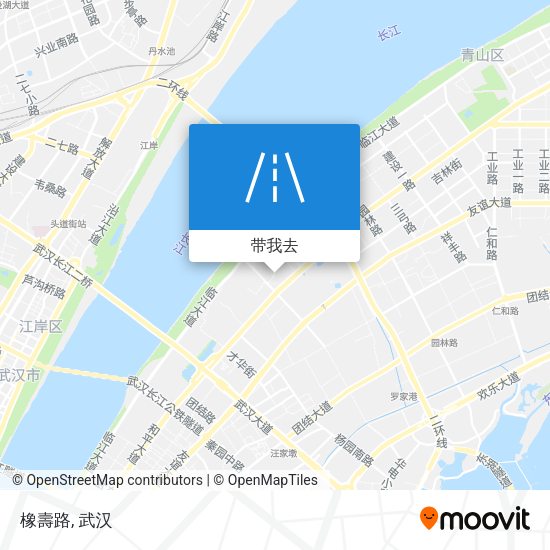 橡壽路地图