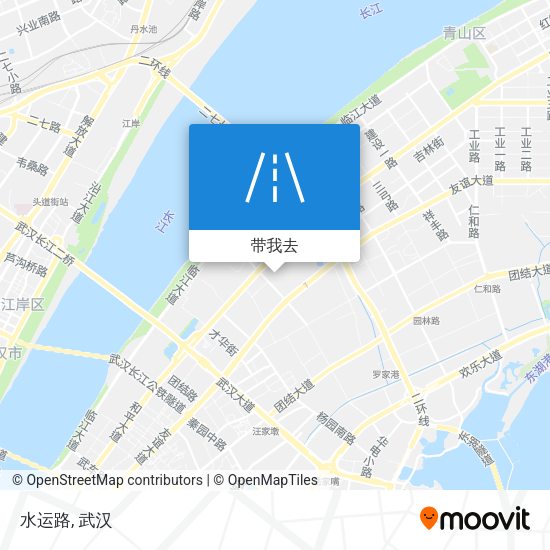 水运路地图