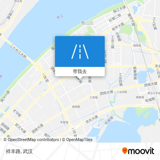 祥丰路地图