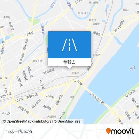 百花一路地图