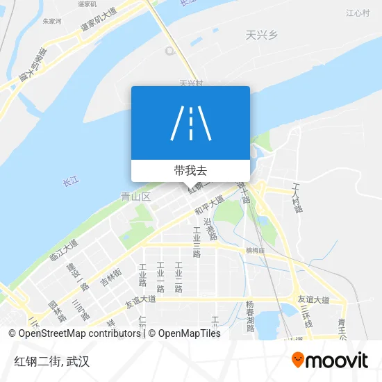 红钢二街地图