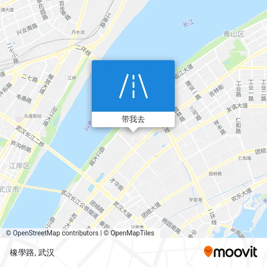 橡學路地图