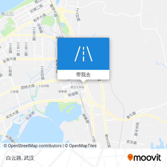 白云路地图