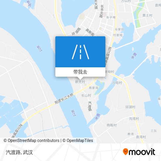 汽渡路地图