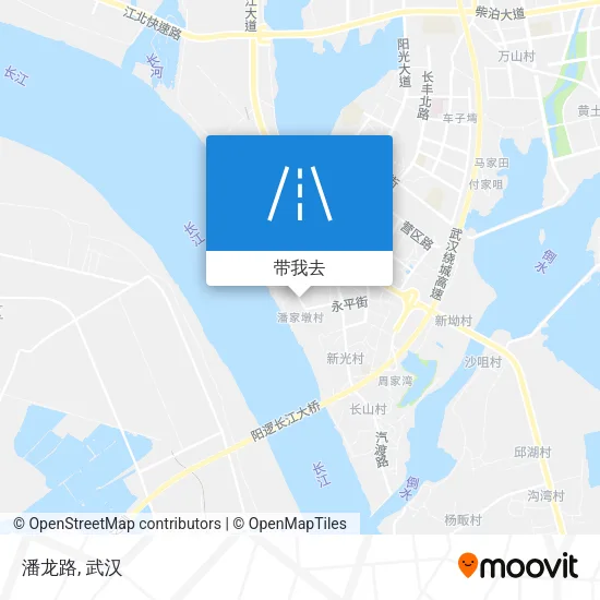 潘龙路地图
