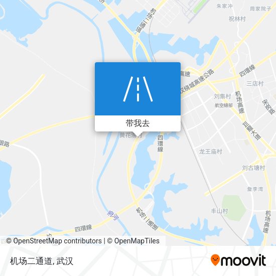 机场二通道地图