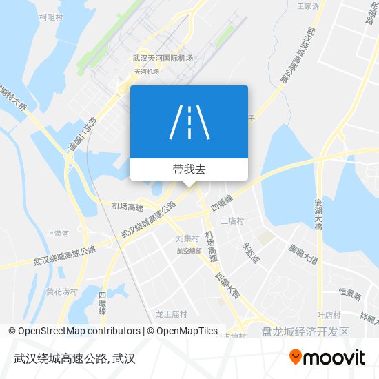 武汉绕城高速公路地图