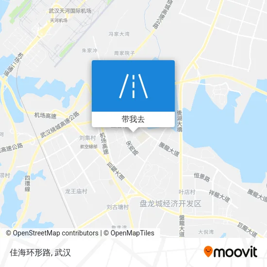 佳海环形路地图