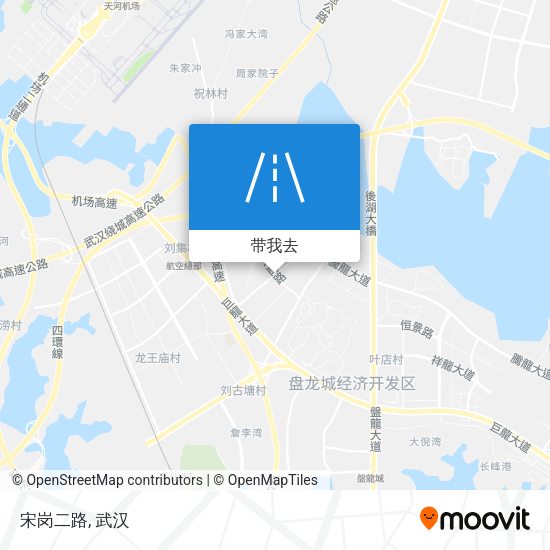 宋岗二路地图