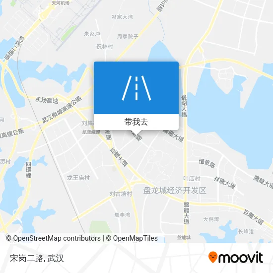 宋岗二路地图