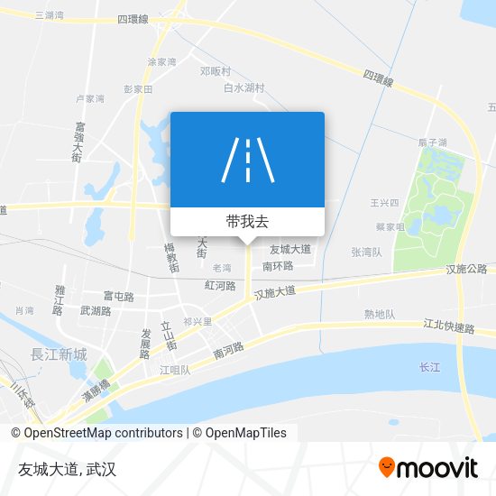 友城大道地图