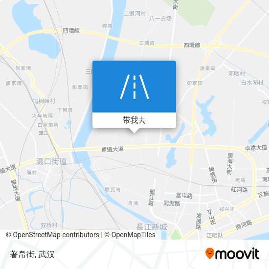 著帛街地图