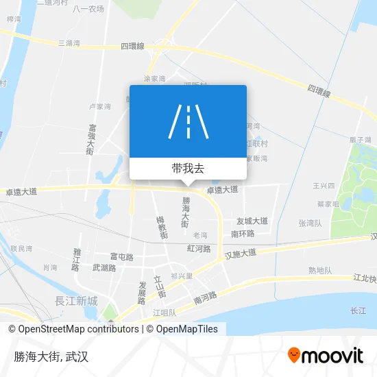 勝海大街地图