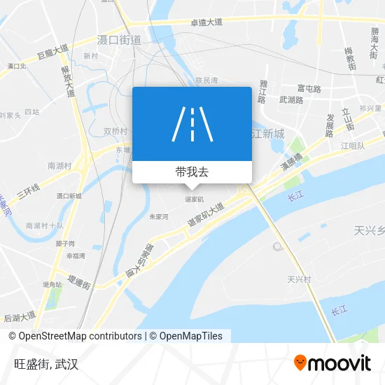 旺盛街地图