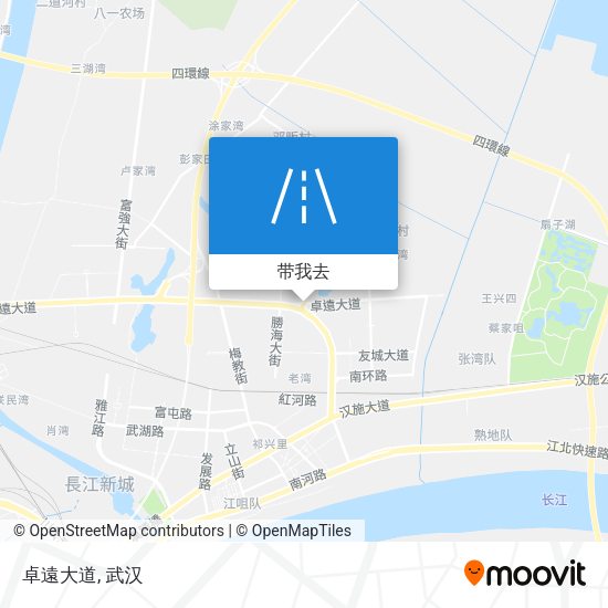 卓遠大道地图